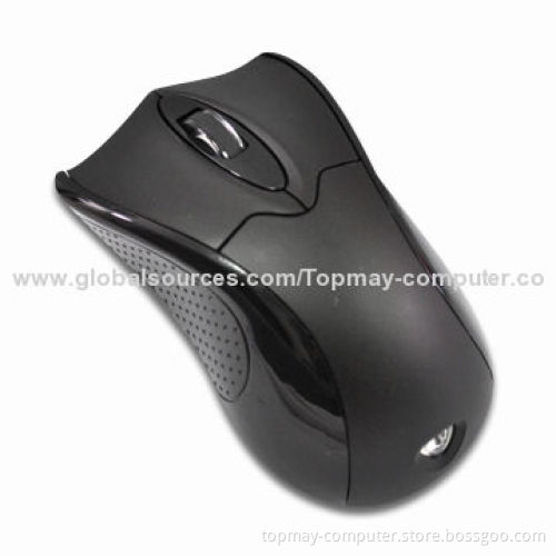 RF Mouse with ID Memory Inside, 2.4GHz Frequency and 10m Coverage, Measures 98.7 x 59 x 35.8mmNew